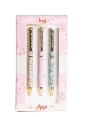 Lug Pens 3pk - Zodiac Leo